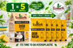 Ecoearth<sup>&reg;</sup> Powder to Liquid Dish Wash - Image 4